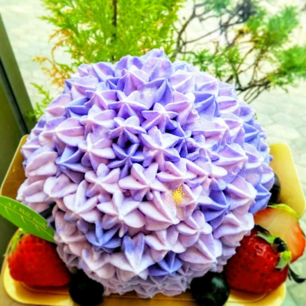 紫陽花ケーキ 季節限定 A I Mille Feuille 紫陽花ケーキ 季節限定 A I Mille Feuille